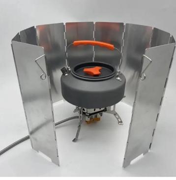 lichtgewicht kookwindscherm 84 cm 10 platen beschikbaar voor biedingen
