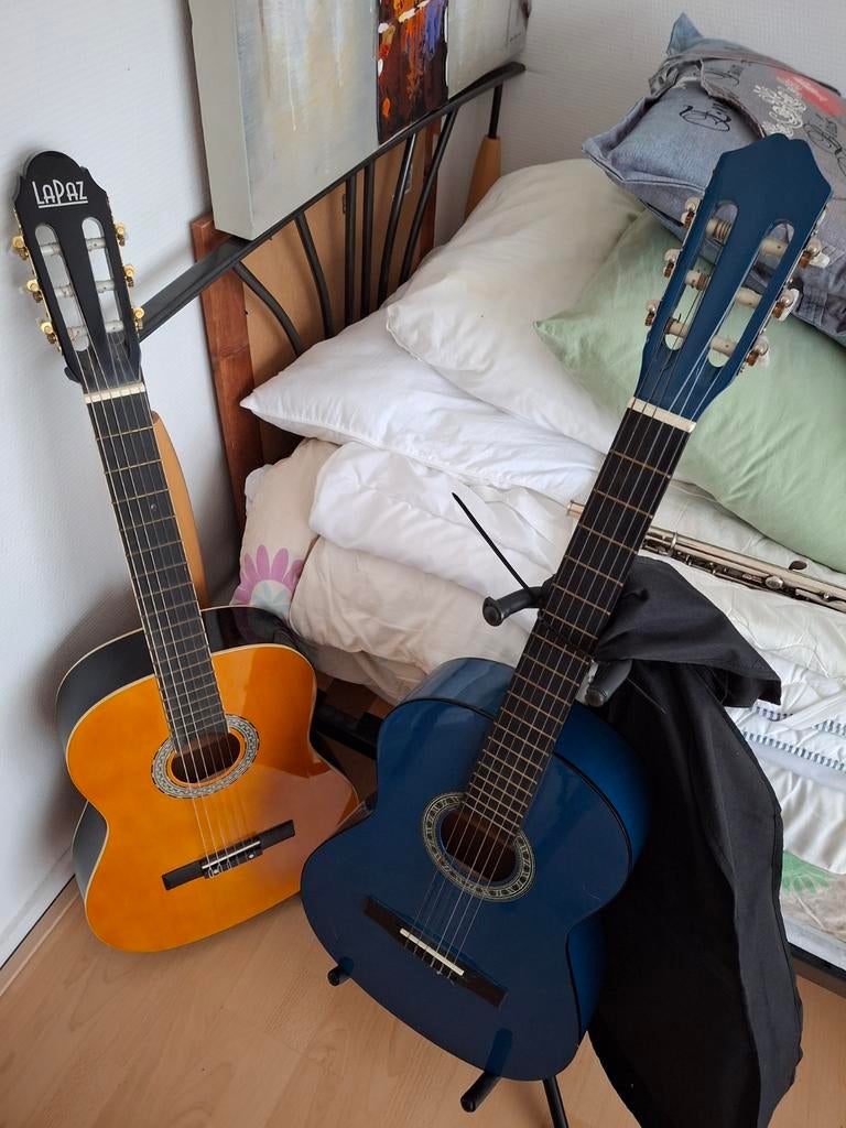 Twee klassieke gitaren, Ophalen of Verzenden, Gebruikt, Klassieke of Spaanse gitaar