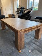 Robuuste salontafel, Huis en Inrichting, Tafels | Salontafels, Ophalen, 100 tot 150 cm, 50 tot 100 cm, Zo goed als nieuw