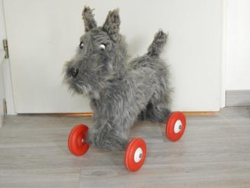 Vintage loophond beschikbaar voor biedingen