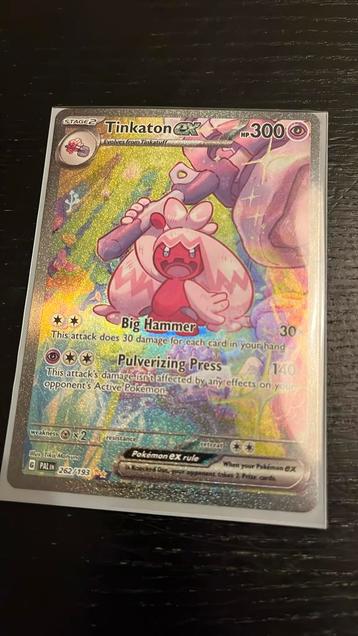 Tinkaton EX 262/193 — Paldea Evolved beschikbaar voor biedingen