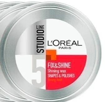 L'Oréal Studio Line Fix & Shine Wax 75 ml (2 voor €5,-), Sieraden, Tassen en Uiterlijk, Uiterlijk | Haarverzorging, Nieuw, Gel, Wax, Haarlak of Mousse