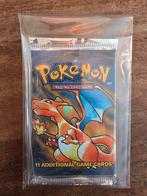Pokémon Base Set Booster Pack - Charizard Art, Ophalen of Verzenden, Nieuw, Booster