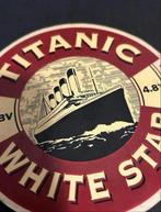 Titanic White Star Tapruiter Bord, Ophalen of Verzenden, Zo goed als nieuw, Reclamebord, Plaat of Schild, Overige merken