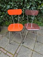 Leuke Formica Stoeltjes 20,- per stuk, Huis en Inrichting, Stoelen, Twee, Gebruikt, Ophalen of Verzenden, Retro