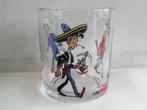 Lucky Luke Glas 1988 Nutella Glas, Ophalen of Verzenden, Overige figuren, Zo goed als nieuw, Gebruiksvoorwerp