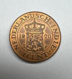 Nederlands-Indië. 1 Cent 1920 Sch. 891-1, Postzegels en Munten, Munten | Nederland, Ophalen of Verzenden, Koningin Wilhelmina