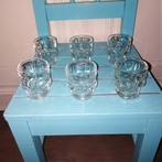 Doodshoofd shot glaasjes /schedel shot glaasjes 6 stuks, Verzamelen, Glas en Borrelglaasjes, Ophalen, Zo goed als nieuw, Borrel- of Shotglas
