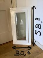 Raam met dubbel glas, klein WC- raam, raampje, klapraampje, Doe-het-zelf en Verbouw, Glas en Ramen, Ophalen, Gevelraam of Ruit