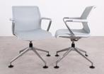 Vitra | Unix Chair | Lichtgrijs/wit | Draaibaar, Ophalen of Verzenden, Zo goed als nieuw, Stof, Grijs