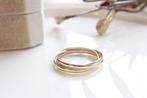 14 Karaat Gouden Trinity Ring