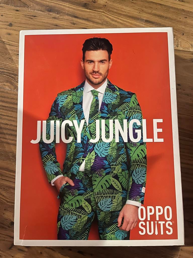 Opposuits Juicy Jungle Pak Maat 54 - Nieuw!, Kleding | Heren, Kostuums en Colberts, Ophalen, Nieuw, Maat 52/54 (L), Groen