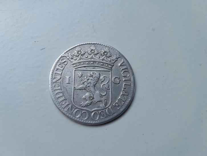 Uiterst zeldzaam!! 1 gulden Dordrecht 1680, Postzegels en Munten, Munten | Nederland, Vóór koninkrijk, Ophalen