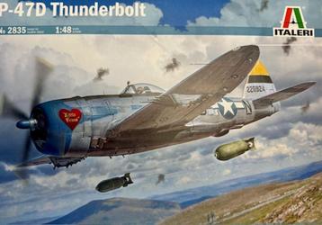 Coelianmodels, Italeri 2835, P-47D Thunderbolt, 1/48 € 32,99 beschikbaar voor biedingen
