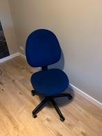 Bureaustoel, Ophalen, Zo goed als nieuw, Blauw, Bureaustoel