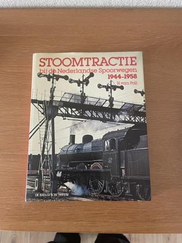 Boek : Stoomtractie bij de Nederlandse Spoorwegen 1944-1958 beschikbaar voor biedingen