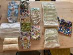 Wasbare luiers pakket met waszakken, Ophalen of Verzenden, Gebruikt, One size