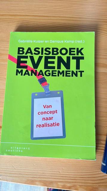 Gabriëlle Kuiper - Basisboek eventmanagement beschikbaar voor biedingen