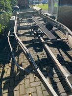 Kalf trailer met kenteken 2700 kg afm. 760 x220 tandemas o, Watersport en Boten, Boottrailers, Ophalen, 1500 tot 3000 kg, Sloepentrailer