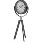 Tafelklok op tripod, Ophalen of Verzenden, Nieuw, Wandklok