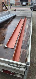 2x Stalen Hoekprofiel - Latei in Menie 200 x 100 x 12 mm, Doe-het-zelf en Verbouw, Metalen, Ophalen, Gebruikt, IJzer
