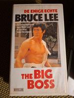 VHS videoband Bruce Lee the big boss, Alle leeftijden, Verzenden, Gebruikt, Actie en Avontuur