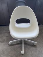 Desk chair ikea, white, Bureaustoel, Wit, Zo goed als nieuw, Ophalen