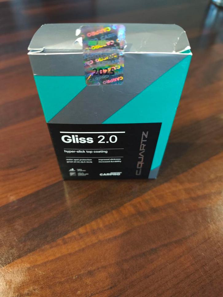 CarPro Gliss 2.0 - Hyper Slick Top Coating 30ml, Auto diversen, Onderhoudsmiddelen, Ophalen of Verzenden