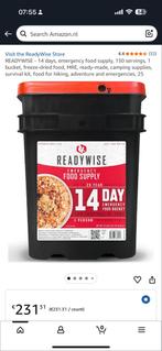 Noodrantsoen 14 dagen 25 jaar houdbaar, Ophalen of Verzenden