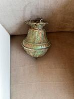 Antiek olie hanglamp, Antiek en Kunst, Ophalen of Verzenden