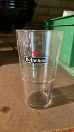 Krat vol met heineken glazen, Verzamelen, Ophalen, Zo goed als nieuw, Bierglas