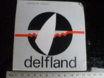 sticker delfland logo embleem maassluis, Verzenden, Zo goed als nieuw, Bedrijf of Vereniging