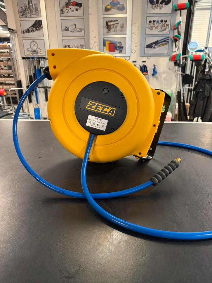 # Zeca Luchthaspel Type 805/10 15 Mtr - 15 Bar, Doe-het-zelf en Verbouw, Compressors, Nieuw, 10 bar of meer, 100 liter of meer