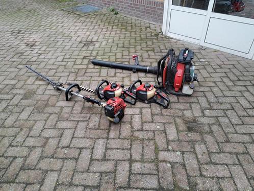 Zenoah heggenscharen +bladblazer voor opknappen, onderdelen, Tuin en Terras, Heggenscharen, Gebruikt, Benzine, Ophalen