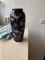 Yamato- Japan kobalt blauwe vaas, Ophalen, Overige kleuren, Minder dan 50 cm, Glas
