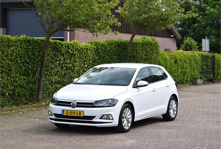 Volkswagen Polo 96 PK TSI Highline DSG Camera PDC ECC NAP in, Auto's, Volkswagen, Bedrijf, Te koop, Polo, ABS, Achteruitrijcamera