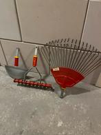 Wolf Garden Gereedschap Set - Graskantsteker, Hark, Bladhark, Tuin en Terras, Hand-tuingereedschap, Ophalen of Verzenden, Hark