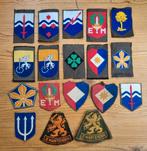 Lot mouwemblemen koninklijke landmacht, Verzamelen, Militaria | Algemeen, Ophalen of Verzenden, Landmacht, Nederland, Embleem of Badge
