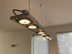 2 Aluminium 4 ledspots kantelbaar industriële uitstraling, Ophalen, Zo goed als nieuw, Metaal of Aluminium