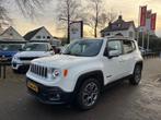 Jeep RENEGADE 1.4 MultiAir Limited 140PK AUTOMAAT **GRIJS KE, Auto's, 1295 kg, 4 cilinders, Wit, Origineel Nederlands