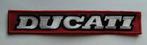 Ducati patch badge opnaai embleem mouwembleem NOS moto GP, Verzamelen, Ophalen of Verzenden, Nieuw, Motoren