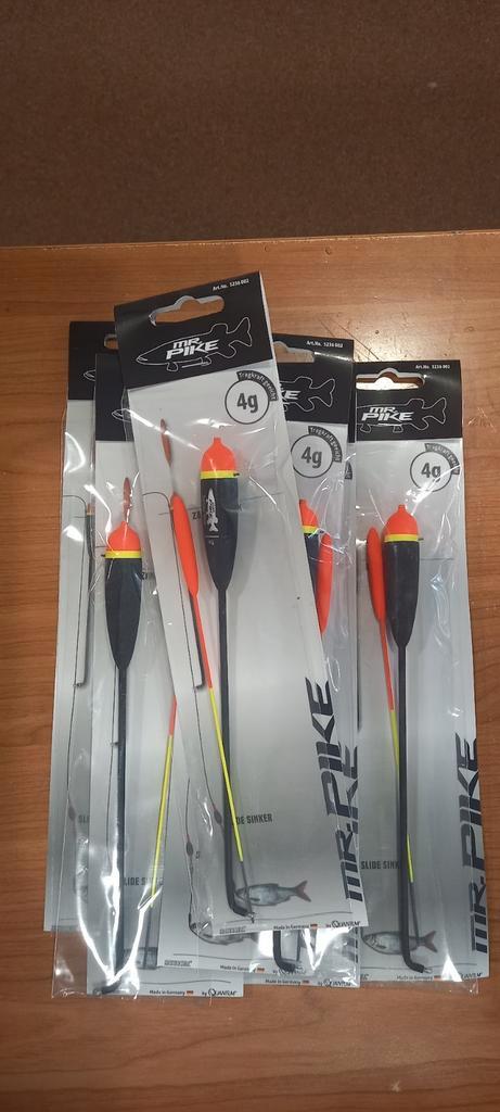 Mr Pike Hoempie Ploempie Snoekbaars dobbers, Watersport en Boten, Hengelsport | Roofvissen, Nieuw, Dobber of Lood, Ophalen of Verzenden