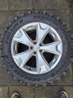 winterbanden 225/60/R17 met velgen, Auto-onderdelen, Banden en Velgen, Gebruikt, Banden en Velgen, 17 inch, Winterbanden
