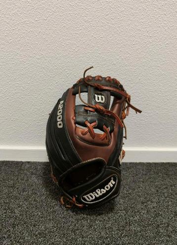 11,25" Wilson A2000 handschoen, licht gebruikt  beschikbaar voor biedingen