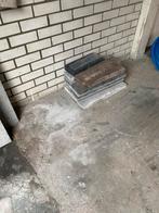 Terrastegels - Stootbanden overgebleven, Tuin en Terras, Gebruikt, Ophalen of Verzenden, Minder dan 5 m², Beton