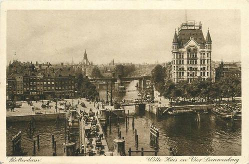 (388-227-013) Rotterdam Witte Huis, Verzamelen, Ansichtkaarten | Nederland, Zuid-Holland, Verzenden