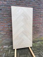 Salontafel eiken visgraat blad 140 x 70cm, Huis en Inrichting, Nieuw, Ophalen of Verzenden