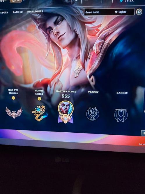 League of legends euw account, Computers en Software, Android Tablets, Zo goed als nieuw, 10 inch, Ophalen of Verzenden