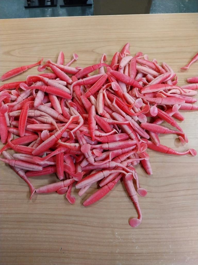 partijtje +/- 130 shads, Watersport en Boten, Hengelsport | Roofvissen, Ophalen of Verzenden