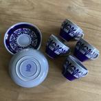 Kop en schotels Royal Sphinx, blauw, porselein, handpainted, Huis en Inrichting, Keuken | Servies, Ophalen, Zo goed als nieuw